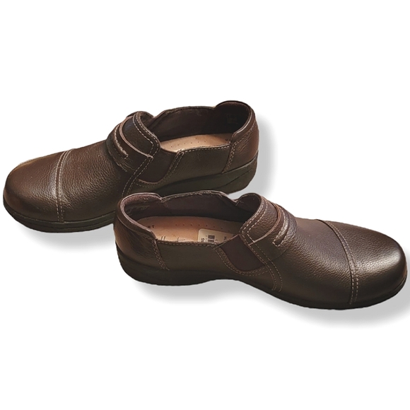 CLARKS Cheyn Madi Slip-On, Brown, Women's size 6.5 - Picture 3 of 16